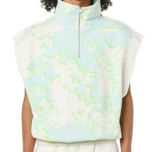 Making The Cut Season 3 Winning Look Boxy 1/4 Zip Sweatshirt Vest – XXL